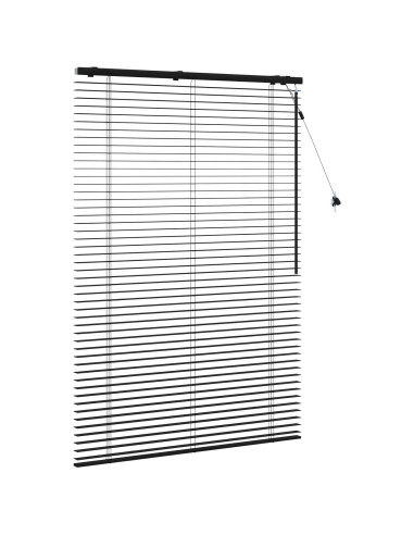 Tenda Veneziana Nero 120 x 160 cm 35 mm
