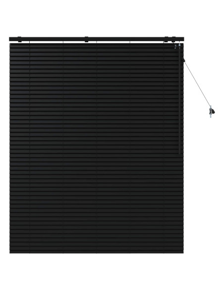 Tenda Veneziana Nero 140 x 160 cm 35 mm