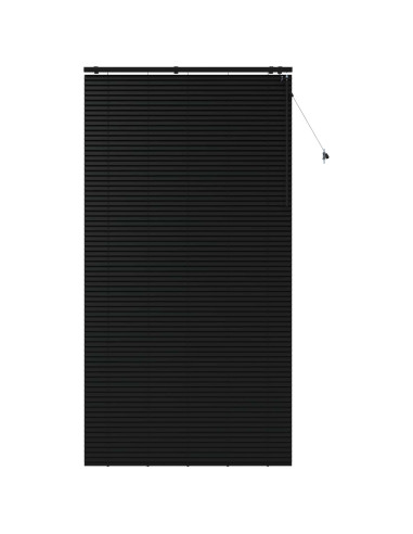Tenda Veneziana Nero 125 x 250 cm 35 mm