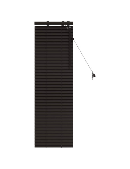 Tenda Veneziana Marrone Scuro 40 x 130 cm 35 mm