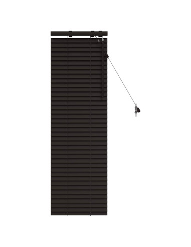 Tenda Veneziana Marrone Scuro 50 x 130 cm 35 mm