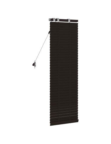 Tenda Veneziana Marrone Scuro 50 x 130 cm 35 mm