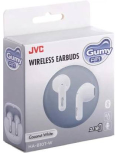 JVC Auricolari HA-B10T Auricolari Gumy Coconut White
