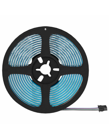 Striscia LED 12 pcs Nero e trasparente 3000 mm Rame e plastica