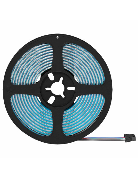 Striscia LED 12 pcs Nero e trasparente 3000 mm Rame e plastica