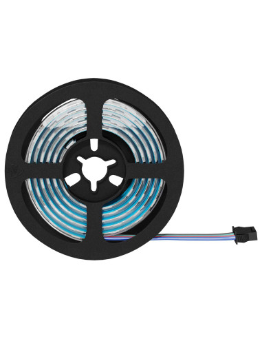 Striscia LED 12 pcs Nero e trasparente 950 mm Rame e plastica
