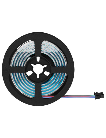 Striscia LED 12 pcs Nero e trasparente 950 mm Rame e plastica
