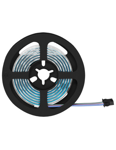 Striscia LED 12 pcs Nero e trasparente 1300 mm Rame e plastica