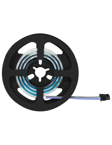 Striscia LED 12 pcs Nero e trasparente 550 mm Rame e plastica