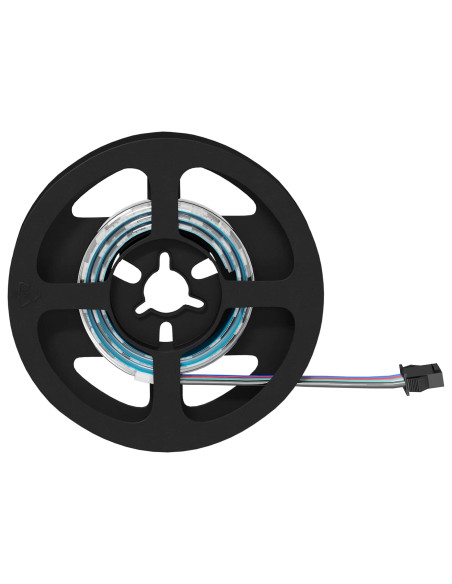 Striscia LED 12 pcs Nero e trasparente 450 mm Rame e plastica