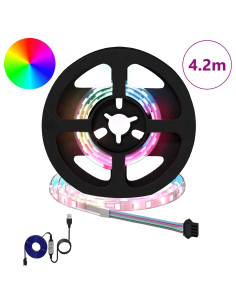 Striscia LED 12 pcs Nero e trasparente 350 mm Rame e plastica 2