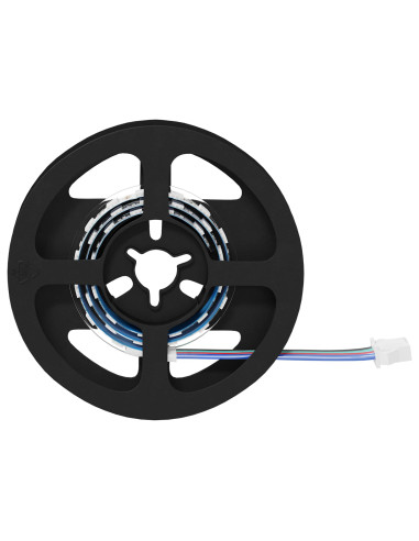 Striscia LED 12 pcs Nero e trasparente 350 mm Rame e plastica