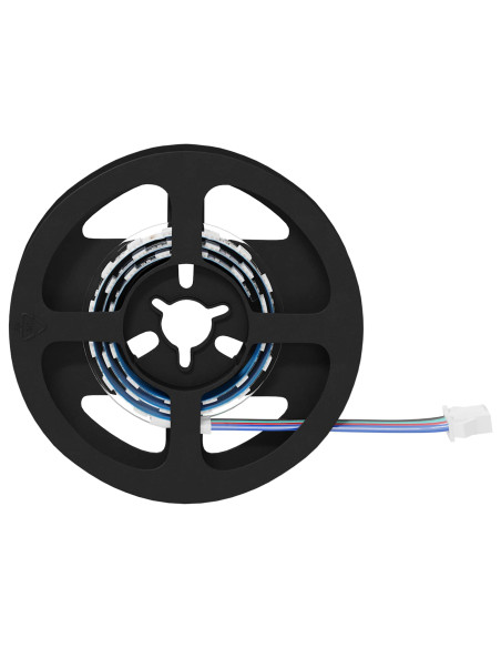 Striscia LED 12 pcs Nero e trasparente 350 mm Rame e plastica