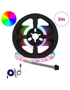 Striscia LED 12 pcs Nero e trasparente 250 mm Rame e plastica 2