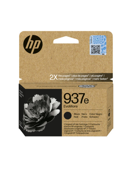 HP Cartuccia di inchiostro nero originale 937e EvoMore