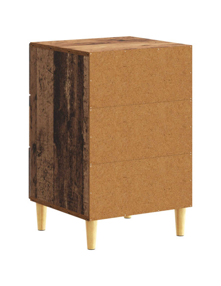 Comodino Legno antico 43 x 39,5 x 66,5 cm Legno ingegnerizzato