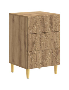 Comodino Rovere Artigianale 43 x 39,5 x 66,5 cm