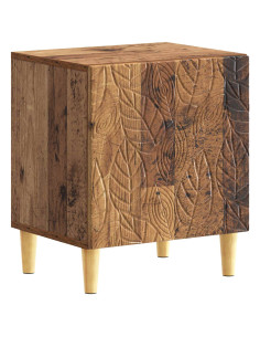 Comodino Legno antico 43 x 34,5 x 50 cm Legno ingegnerizzato