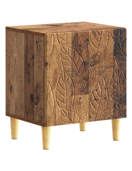Comodino Legno antico 43 x 34,5 x 50 cm Legno ingegnerizzato