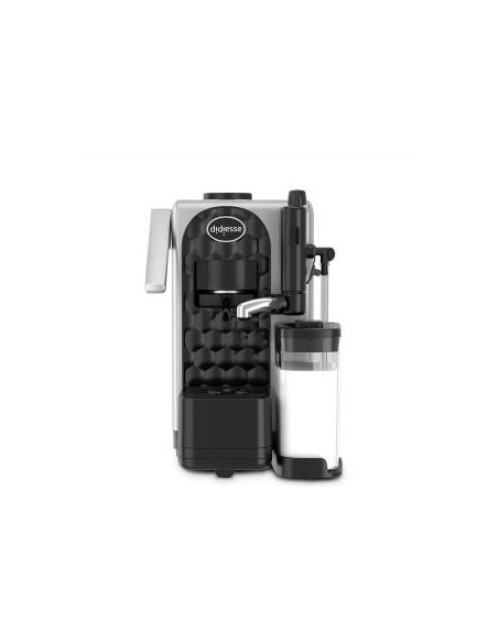 Didiesse Milkside Macchina da Caff Cialde con Cappuccinatore Silver