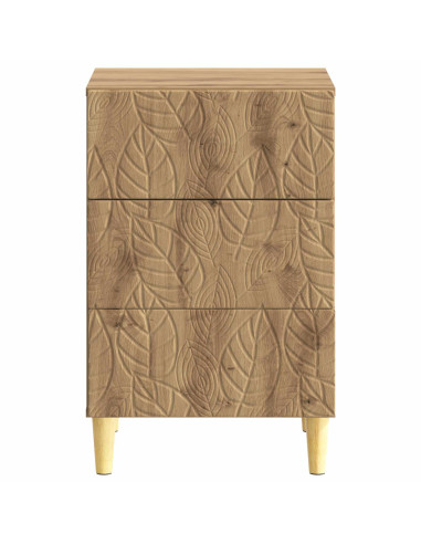 Comodino Rovere Artigianale 43 x 39,5 x 66,5 cm