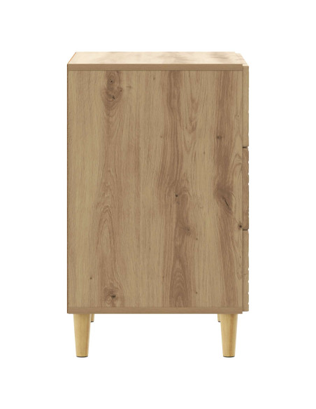 Comodino Rovere Artigianale 43 x 39,5 x 66,5 cm