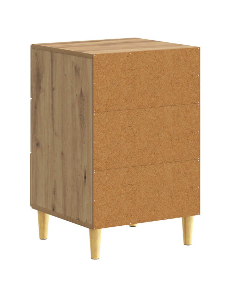 Comodino Rovere Artigianale 43 x 39,5 x 66,5 cm