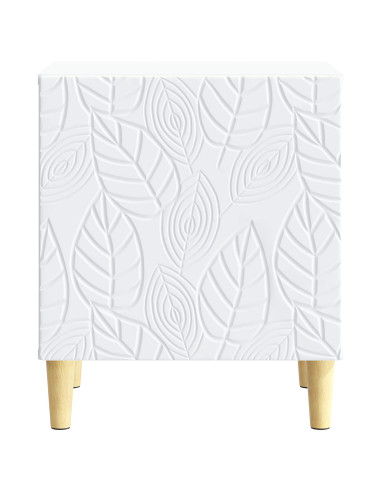 Comodino 2 pcs Bianco 43 x 34,5 x 50 cm Legno ingegnerizzato