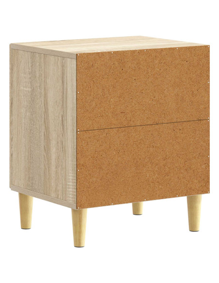 Comodino Rovere Sonoma 43 x 34,5 x 50 cm Legno ingegnerizzato