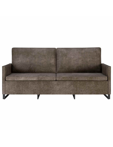 Divano a 3 posti Grigio Scuro 190 x 81 x 82 cm