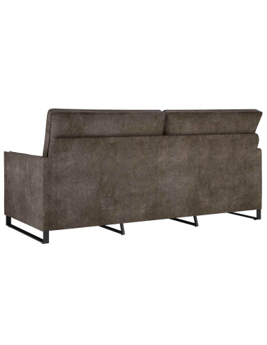 Divano a 3 posti Grigio Scuro 190 x 81 x 82 cm