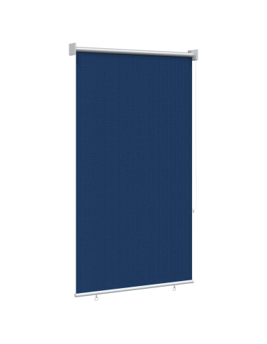 Tenda a Rullo Esterno Blocco UV 90% Blu 80 x 140 cm HDPE