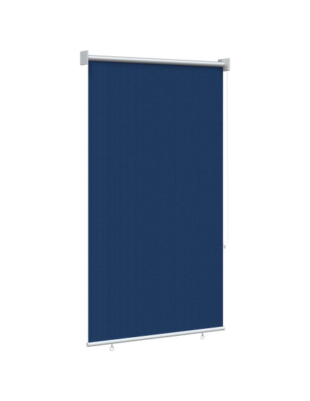 Tenda a Rullo Esterno Blocco UV 90% Blu 80 x 140 cm HDPE