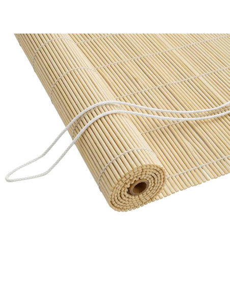 Tenda a rullo Naturale 50 x 160 cm Bambù
