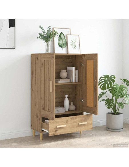 Credenza Rovere Artigianale 70 x 31 x 115 cm