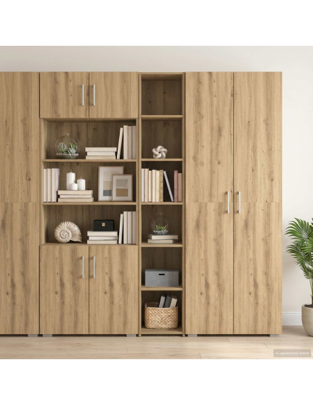 Credenza Rovere Artigianale 30 x 41 x 185 cm