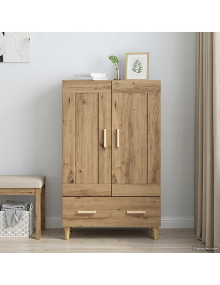 Credenza Rovere Artigianale 70 x 31 x 115 cm