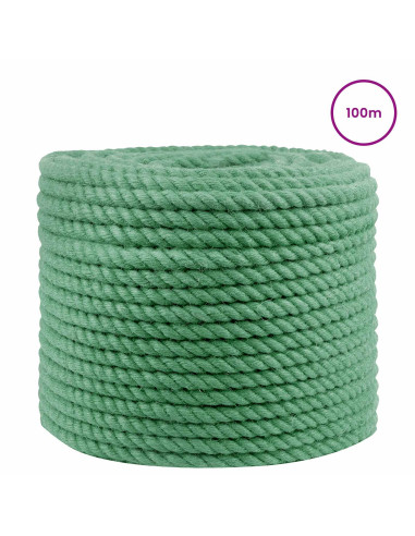 Corda di Juta Verde 100% juta Tossa