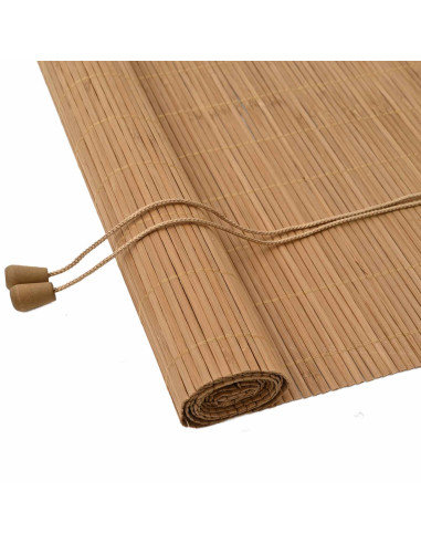 Tenda a rullo Marrone 40 x 160 cm Bambù