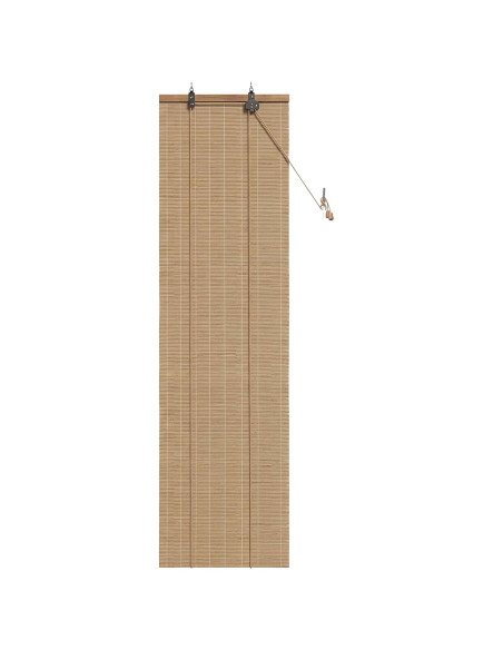 Tenda a rullo Marrone 50 x 220 cm Bambù