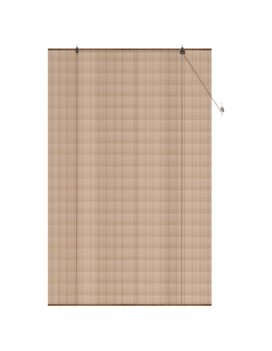 Tenda a rullo Marrone 130 x 220 cm Bambù