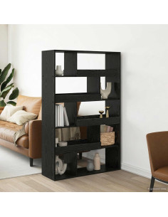 Scaffale per Libri Rovere nero 100 x 33 x 156,5 cm