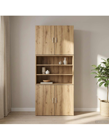 Armadietto a muro Rovere Artigianale 80 x 42,5 x 64 cm