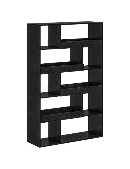 Scaffale per Libri Rovere nero 100 x 33 x 156,5 cm