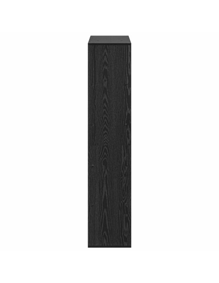 Scaffale per Libri Rovere nero 100 x 33 x 156,5 cm
