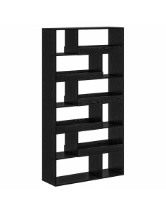 Scaffale per Libri Rovere nero 100 x 33 x 156,5 cm 2