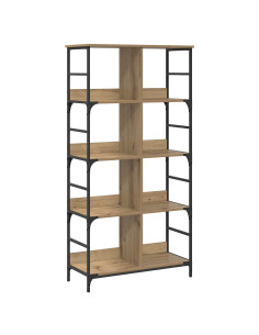 Libreria Rovere artigianale 78,5 x 33 x 153 cm metallo PB 2