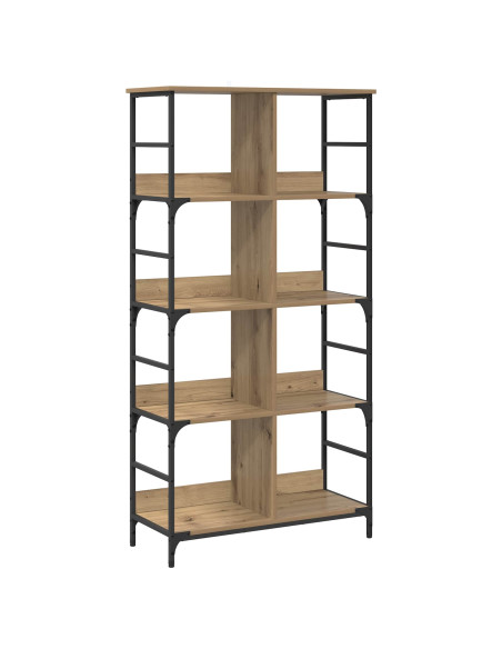 Libreria Rovere artigianale 78,5 x 33 x 153 cm metallo PB