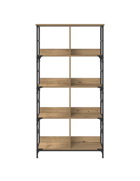 Libreria Rovere artigianale 78,5 x 33 x 153 cm metallo PB