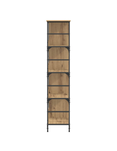 Libreria Rovere artigianale 78,5 x 33 x 153 cm metallo PB